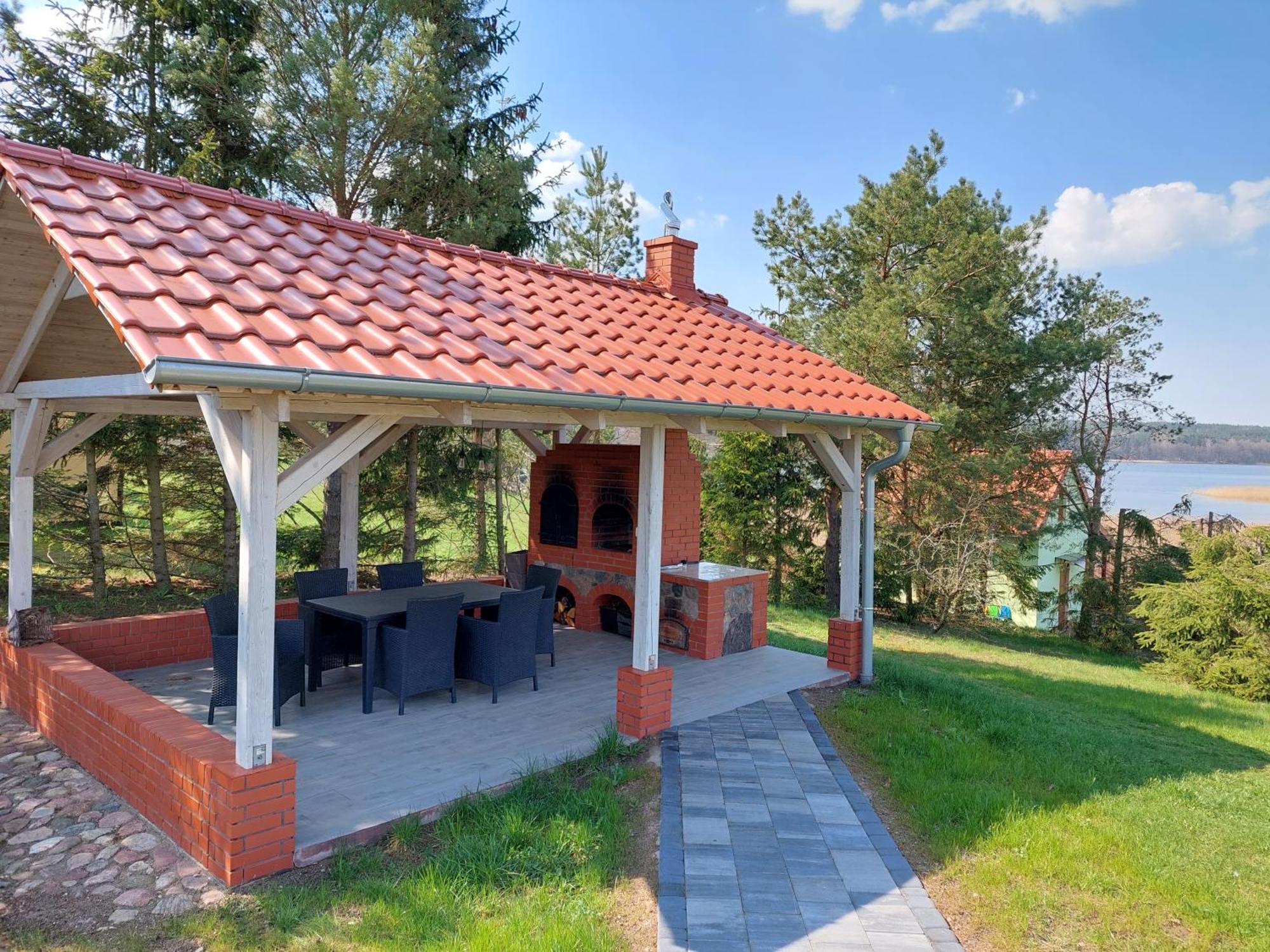 Posiadlosc Nad Zatoka Ryn  Bagian luar foto